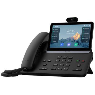 Yealink T88V Téléphone sécurisé avec 16 comptes SIP, caméra HD, Wifi 6, Bluetooth et audio IA, conçu pour l’entreprise moderne. Publicité Yealink T88V Téléphone sécurisé avec 16 comptes SIP, caméra HD, Wifi 6, Bluetooth et audio IA, conçu pour l’entreprise moderne. Publicité