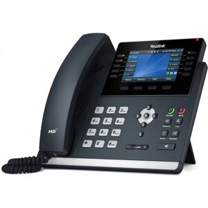 Yealink T46U Téléphone fixe avec 16 comptes SIP - idéal pour