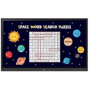 LG CreateBoard 75TR3DK-B Écran tactile UHD de 75'' avec Android 13, connectivité sans-fil et tableau blanc intégré pour l'apprentissage collaboratif. Publicité LG CreateBoard 75TR3DK-B Écran tactile UHD de 75'' avec Android 13, connectivité sans-fil et tableau blanc intégré pour l'apprentissage collaboratif. Publicité