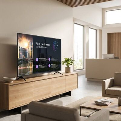 LG PK640S Écran affichage dynamique UHD 75'' Écran d'affichage UHD de 75 pouces avec webOS 25, gestion de contenu intégrée et luminosité de 300 nits, - Publicité LG PK640S Écran affichage dynamique UHD 75'' Écran d'affichage UHD de 75 pouces avec webOS 25, gestion de contenu intégrée et luminosité de 300 nits, - Publicité