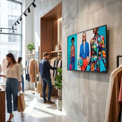 Philips 43BDL5050D Écran intérieur 24/7 Écran professionnel de 43'' avec résolution 4K, Android 14 et luminosité de 600 cd/m², conçu pour l'affichage - Publicité Philips 43BDL5050D Écran intérieur 24/7 Écran professionnel de 43'' avec résolution 4K, Android 14 et luminosité de 600 cd/m², conçu pour l'affichage - Publicité