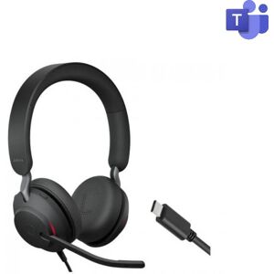 Jabra GN Jabra Evolve2 40 Duo MS USB-C SE - Casque  Casque PC-Mac  Connexion USB