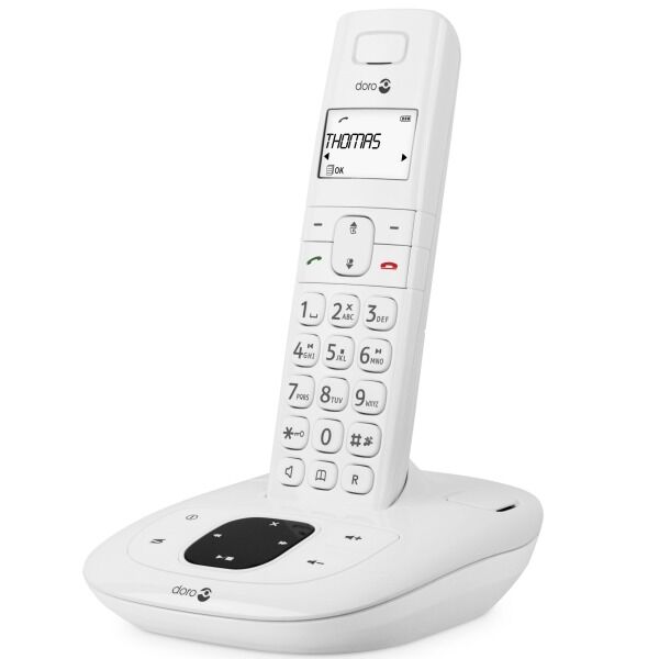 Téléphone fixe sans fil avec répondeur Doro Comfort 1015 - Téléphone sans fil > Téléphone DECT avec répondeur > 1 combiné