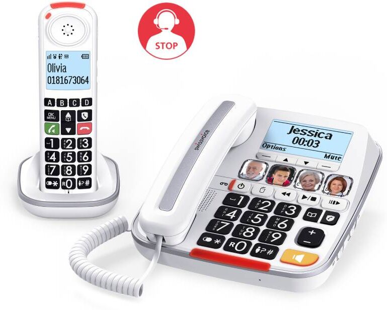 Swissvoice Xtra 3355 Combo  - Téléphone sans fil > Téléphone DECT > Pack duo / trio