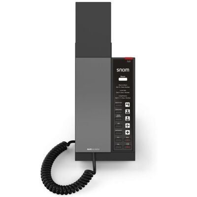 Snom HD340A Téléphone analogique hôtel Téléphone analogique professionnel fiable, simple à utiliser et facile à intégrer aux systèmes existants, conçu - Publicité Snom HD340A Téléphone analogique hôtel Téléphone analogique professionnel fiable, simple à utiliser et facile à intégrer aux systèmes existants, conçu - Publicité