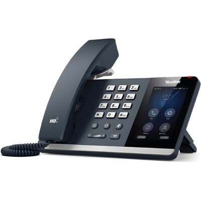Yealink T64 LTE Téléphone de bureau 4G basé sur Android 12 avec carte Nano SIM intégrée pour un déploiement sans-fil facile. Publicité Yealink T64 LTE Téléphone de bureau 4G basé sur Android 12 avec carte Nano SIM intégrée pour un déploiement sans-fil facile. Publicité