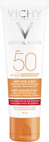 Anti-âge 3-en-1 SPF50 Capital Soleil Vichy 50ml