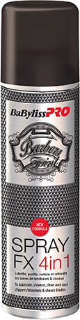 BaByliss Spray Lubrifiant 4 en 1 Tondeuse FX4en1 Babyliss Pro BaByliss Spray Lubrifiant 4 en 1 Tondeuse FX4en1 Babyliss Pro