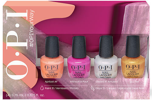 O.P.I Kit de 4 Mini Vernis NL Your Way OPI