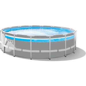 Intex Piscine tubulaire Clear Window - Ronde - Ø 4,88 m x 1,22 m - Intex - Piscine tubulaire