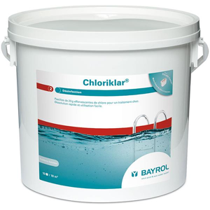 Bayrol Chloriklar - Pastilles - 5 kg - Bayrol - Chlore, oxygène actif, brome