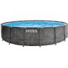 Piscine tubulaire Baltik - Ronde - Ø 4,57 m x 1,22 m - Intex - Piscine tubulaire