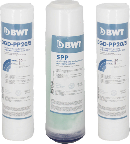 BWT Cartouches filtrantes - Pack annuel anti-tartre Pilodiphos - BWT BWT Cartouches filtrantes - Pack annuel anti-tartre Pilodiphos - BWT
