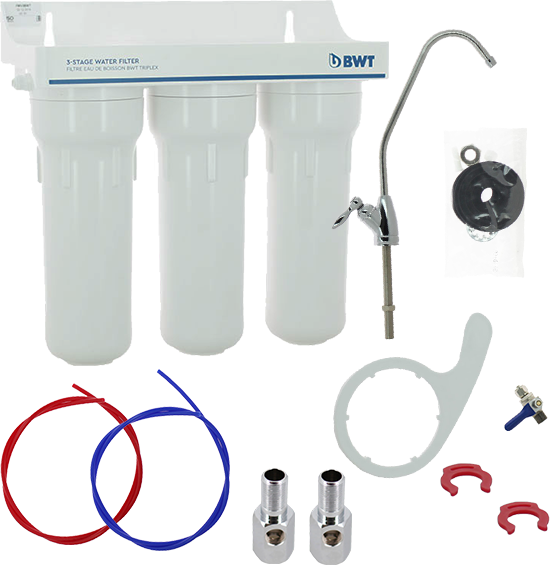 BWT Filtres eau domestique - Triplex Eau de boisson BWT - BWT BWT Filtres eau domestique - Triplex Eau de boisson BWT - BWT