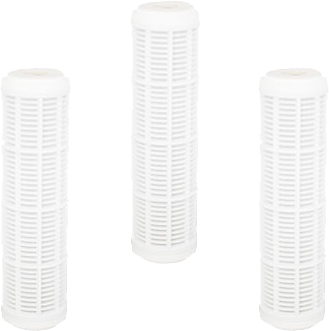 Corsa Cartouches filtrantes - Lot de 3 cartouches anti-impuretés nylon 60µ - 9 Corsa Cartouches filtrantes - Lot de 3 cartouches anti-impuretés nylon 60µ - 9