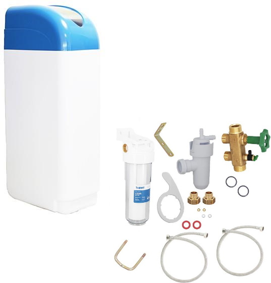 Centrocom Adoucisseur d'eau - Adoucisseur Fleck 5600 SXT - 22 L + Kit d'installation - Centrocom Centrocom Adoucisseur d'eau - Adoucisseur Fleck 5600 SXT - 22 L + Kit d'installation - Centrocom