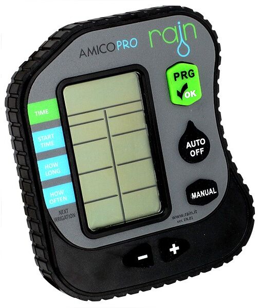 Rain Programmateur arrosage - Amico Pro 9 V - 1 voie - Rain Rain Programmateur arrosage - Amico Pro 9 V - 1 voie - Rain