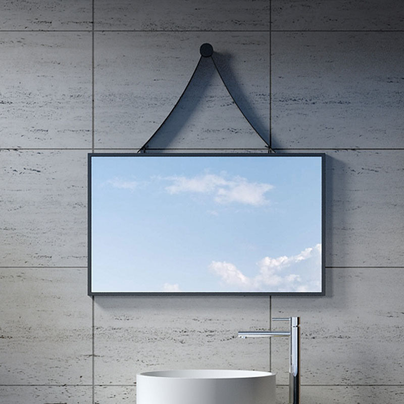 Distribain Miroir Rectangulaire avec contour noir SDVM8045 Distribain Miroir Rectangulaire avec contour noir SDVM8045