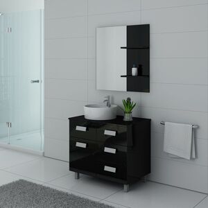 Distribain Meubles salle de bain MILAN Noir