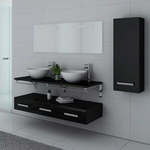 Distribain Meubles salle de bain VIRTUOSE DUO Noir