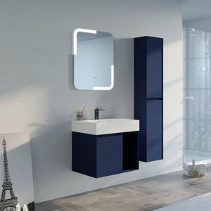 Distribain Meuble salle de bain ARTENA 600 Bleu Saphir