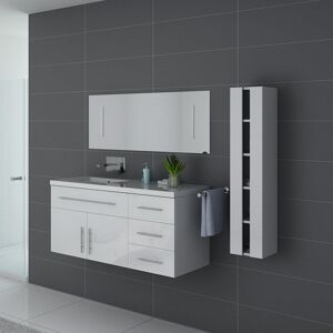 Distribain Meubles salle de bain URBAN B Blanc