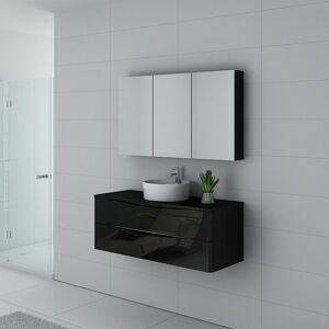 Distribain Meuble salle de bain Terranova 1200 Noir