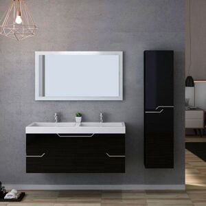 Distribain Meuble salle de bain CALABRO 1200 Noir