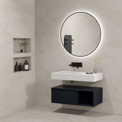 Distribain Meuble salle de bain ROMANZA 90N - Publicité Distribain Meuble salle de bain ROMANZA 90N - Publicité