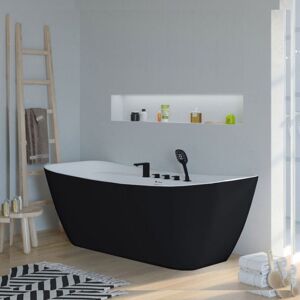 Distribain Baignoire îlot Alcira Black