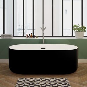 Distribain Baignoire îlot Piave Black