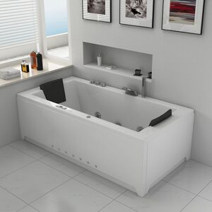 Distribain Baignoire balneo rectangulaire London 32 jets