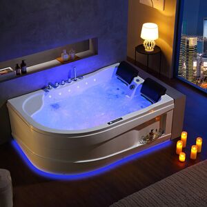 Distribain Baignoire balnéo asymétrique Kalliste Gauche 47 jets Whirlpool - Publicité Distribain Baignoire balnéo asymétrique Kalliste Gauche 47 jets Whirlpool - Publicité