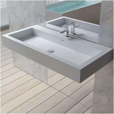 Distribain Plan vasque solid surface Réf : SDPW83 - Publicité Distribain Plan vasque solid surface Réf : SDPW83 - Publicité