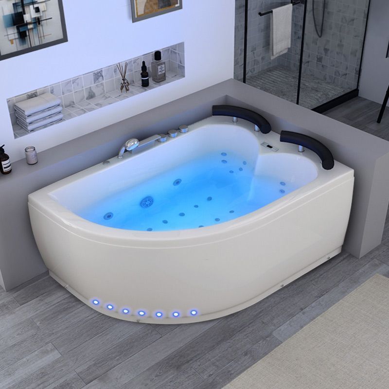 Distribain Baignoire balnéo asymétrique G-Maori whirlpool 32 jets
