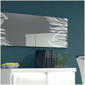 Tousmesmeubles Miroir 190*60 cm à motifs - ESPRIT - L 190 x l 2 x H 60 cm