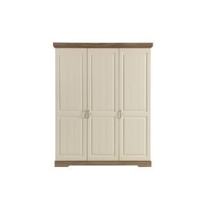 Tousmesmeubles Armoire 3 portes battantes - TIVA - L 175 x l 62 x H 220