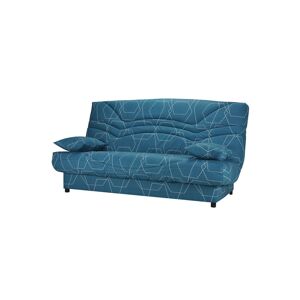 Tousmesmeubles Banquette-lit clic-clac matelas HR 130 cm - SPEED TSAR n°23 - L 193 x l 95 x H 101 cm