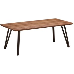 Tousmesmeubles Table basse Bois/Métal - BILBAO