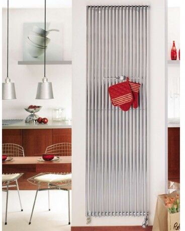 ACOVA Radiateur chauffage central ACOVA KEVA Vertical Chromé 1395W HKO-180-091