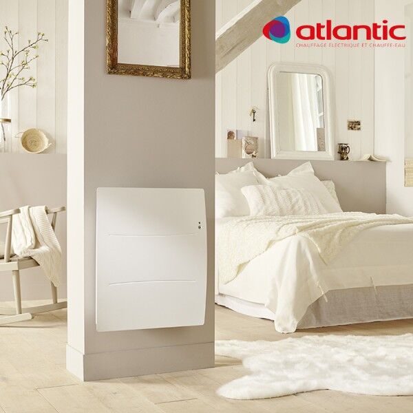 Radiateur Électrique Atlantic Agilia Horizontal 1250w Pilotage Intelligent Connecté - 503112