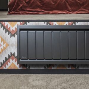 Radiateur Fonte Noirot Calidoo 1000w Bas Gris Anthracite Connecte Nen3033sehs