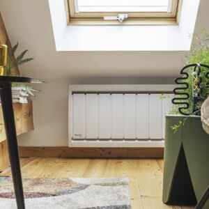 Radiateur Fonte Noirot Calidoo 1500w Bas Blanc Connecte Nen3035seec