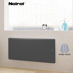 Radiateur Fonte Noirot Axoo 1500w Bas Gris Anthracite Connecte Nen3095sehs