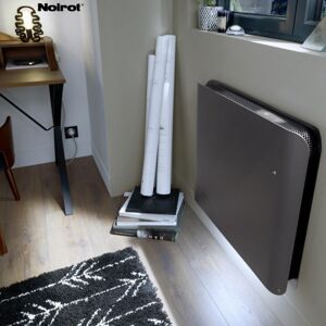 Radiateur Fonte Noirot Dook 1000w Horizontal Gris Anthracite Connecte Nen3363tchs