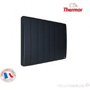 Radiateur Électrique À Fluide Thermor Bilbao 3 Gris Ardoise 750w Horizontal 493204