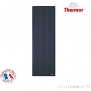 Radiateur Électrique À Fluide Thermor Bilbao 3 Gris Ardoise 1000w Vertical 494304