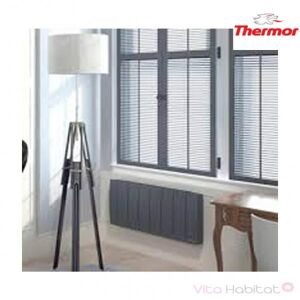 Radiateur Électrique À Fluide Thermor Bilbao 3 Gris Ardoise 700w Bas 495204