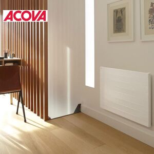 Radiateur Chauffage Central Planea Horizontal Double À Ailettes 1441w - Acova Plvld-056-120