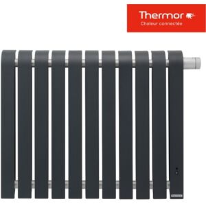 Radiateur Électrique Thermor Mythik Horizontal 1500w Gris Ardoise - 460153